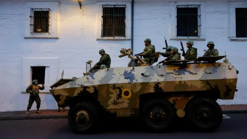 US and Ecuador forces launch operation to fight drug trafficking